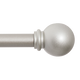 5/8" Chelsea Curtain Rod With Classic Ball Finials, 28" to 86"
