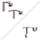 Single Curtain Rod Brackets