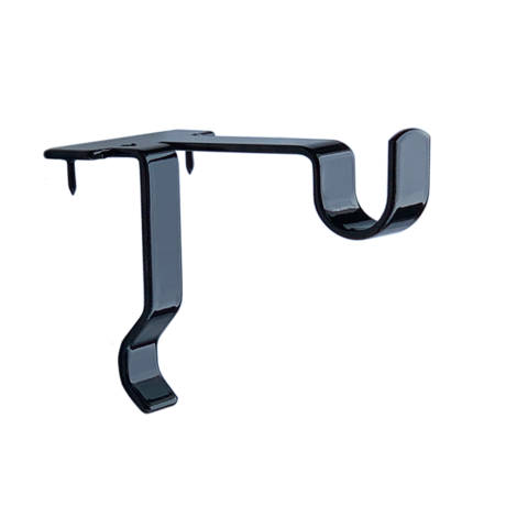 Single Center Support Curtain Rod Bracket