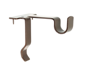 Single Center Support Curtain Rod Bracket