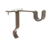 Single Center Support Curtain Rod Bracket