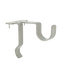 Single Center Support Curtain Rod Bracket