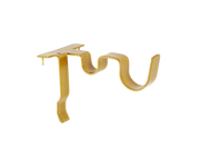 Double Center Support Curtain Rod Bracket