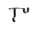 Single Center Support Curtain Rod Bracket