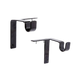 Single Curtain Rod Brackets
