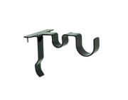 Double Center Support Curtain Rod Bracket