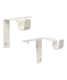 Single Curtain Rod Brackets