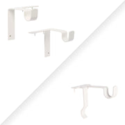 Single Curtain Rod Brackets