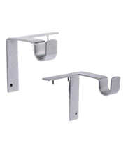 Single Curtain Rod Brackets